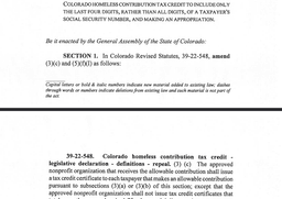 Colorado policy document